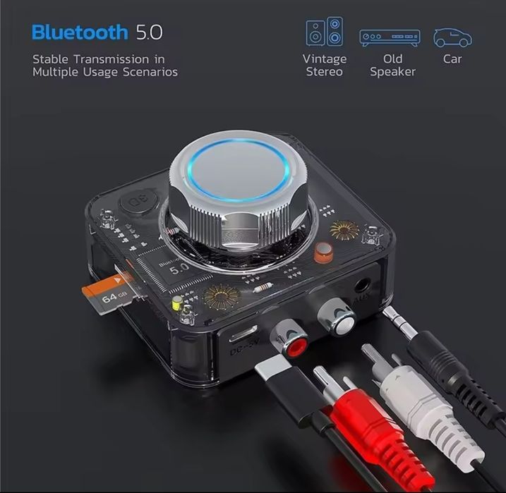Receptor audio Bluetooth cu efect de sunet 3D