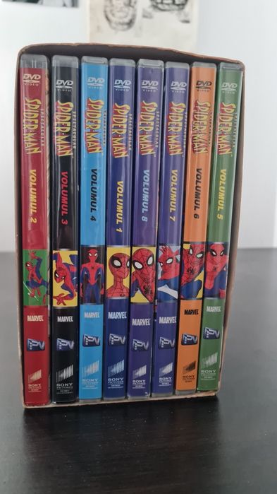Spectacular spider-man seria animation colectie intreaga