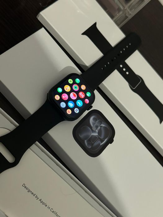 Apple watch series 11 negru