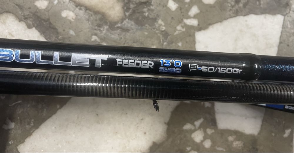 Lanseta Garbolino Silver Bullet Feeder 3s, 3.90m, 50-150g, 3seg