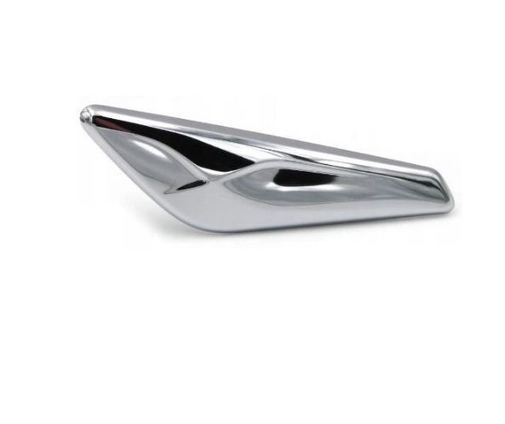 Carcasa semnalizare laterala BMW X3 (F25), 03.2014-08.2017; X4 (F26), 08.2014-05.2018, fata, partea stanga/dreapta, EU, argintiu