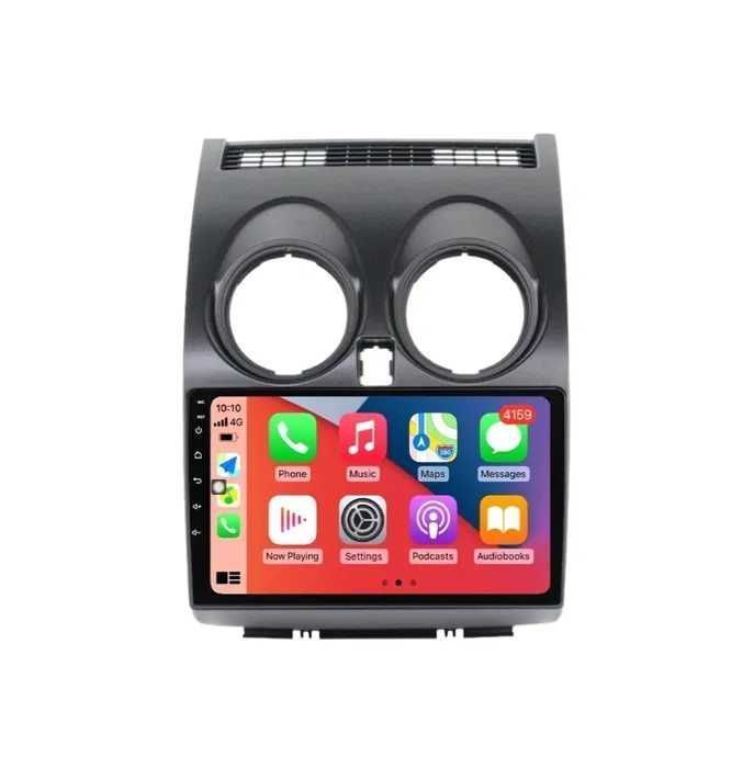 1-8GB Navigatie dedicata Android Nissan Qashqai 1 J10 CARPLAY QLED