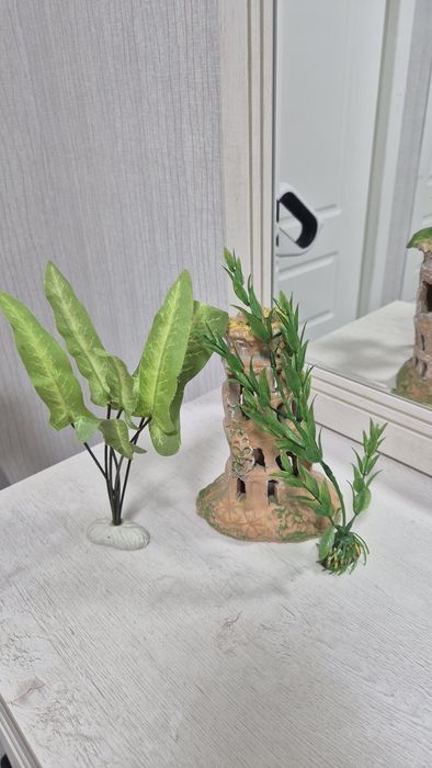 Продам аквариум Б/У  круглый