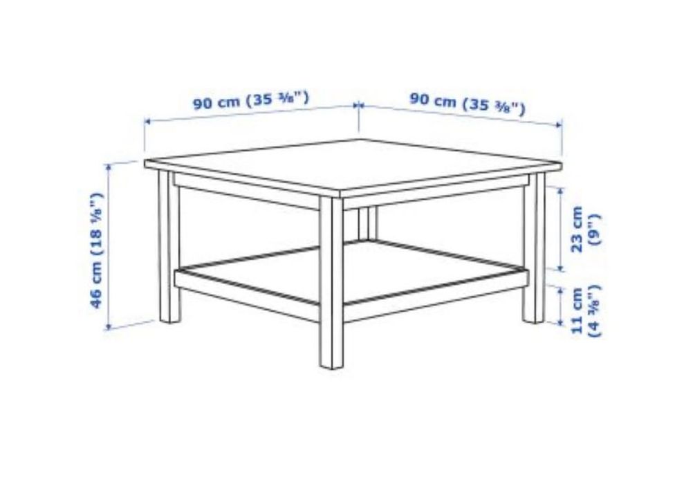 Стол журнальный деревянный Ikea