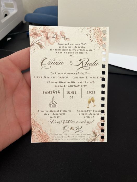 Invitatii nunta la 1 leu