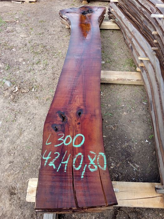 Дъски пропарен орех, янове за смола