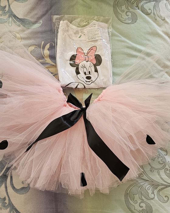 Детски туту полички с блузки/дълъг ръкав