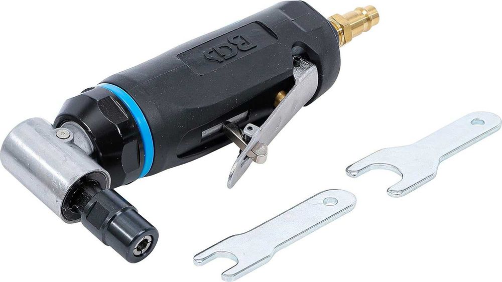 Polizor axial pneumatic scurt in unghi la 90° 155mm BGS Technic 3269