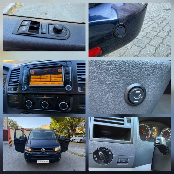 VW Transporter Mixt 5 locuri si marfa  2013 diesel 2,0 Tdi 140 cp!