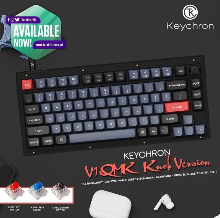 Keychron V1 СКИДКА Русская Раскладка Механическая Клавиатура