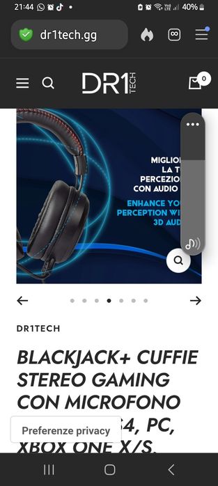 Căști Gaming două perechi