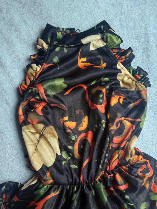 Рокля, шарена, размер S