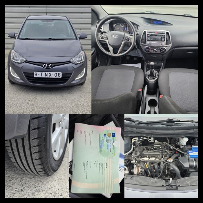 Hyundai I20 1.2benzina 2015 Euro5 Ac usb aux Telefon  jante recent adus
