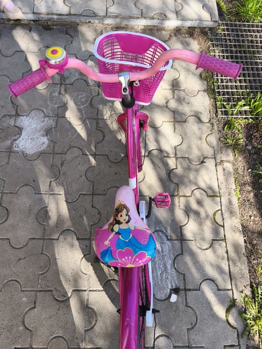 Яркий детский велосипед для девочки (BMX Princess)