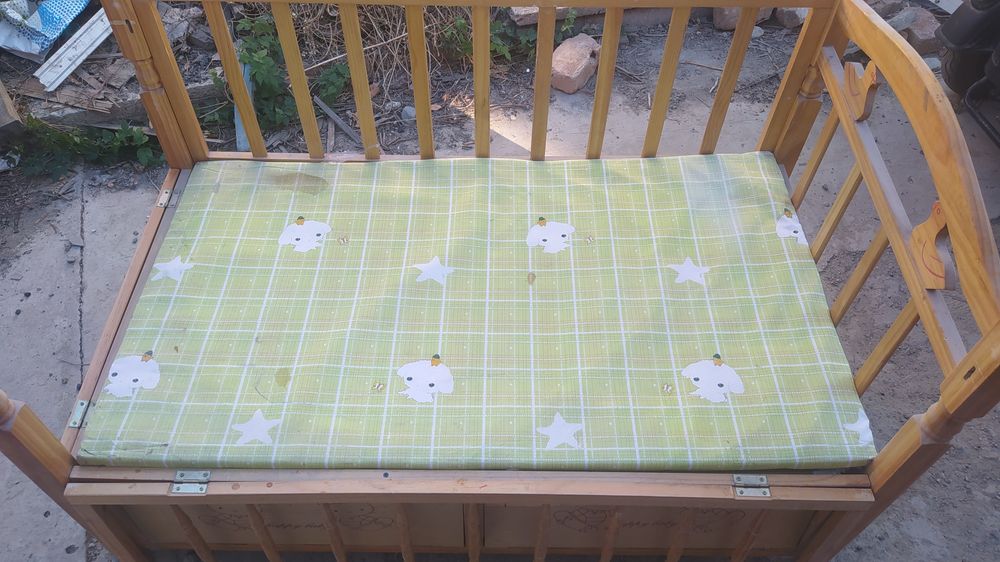 Манеж детский деревянный