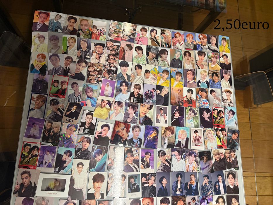 Kpop албуми и картички, Seventeen, enhypen, stray kids, black pink