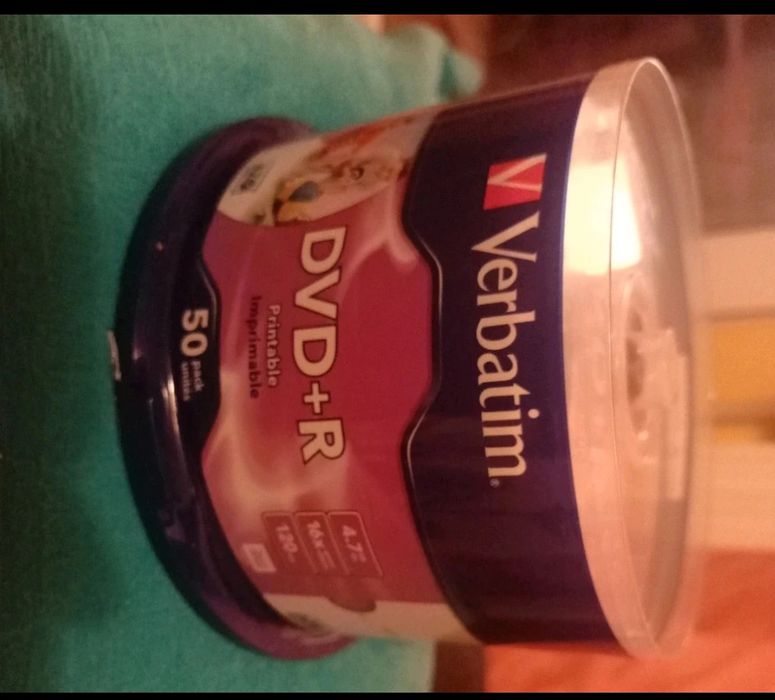 DVD + R reinscriptionabil, 4,7 GB, 16 X viteza, 120 min.