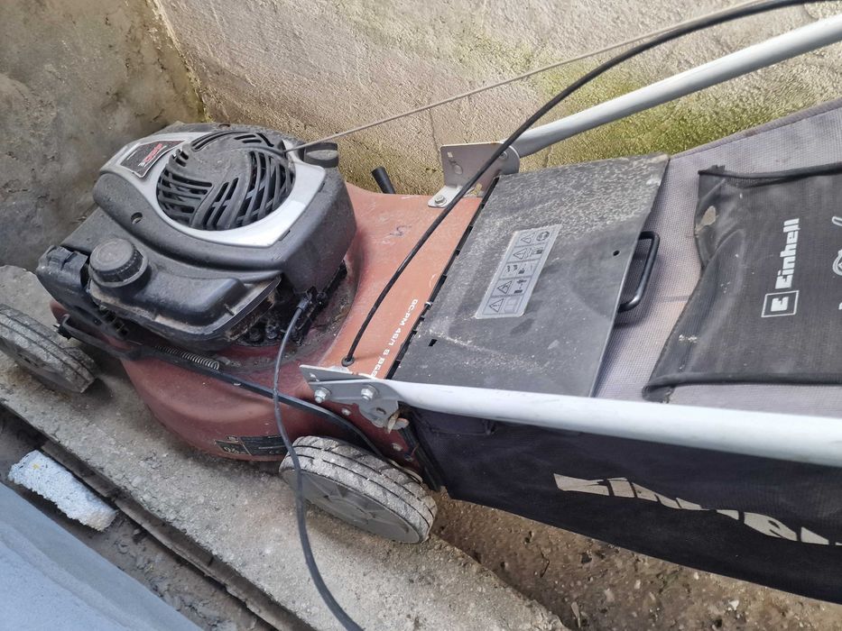 Masina de taiat iarba Einhell benzina BRIGGS 3CP Tractiune+COS