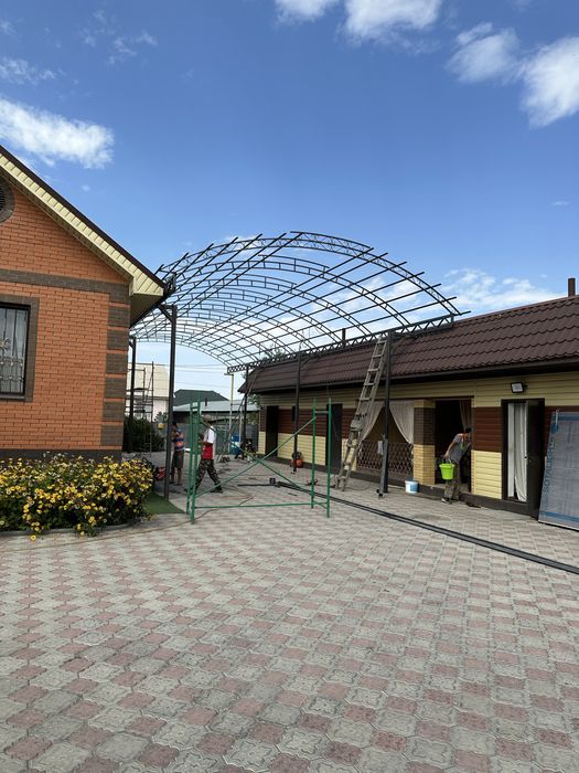 Сварочные работы навесы