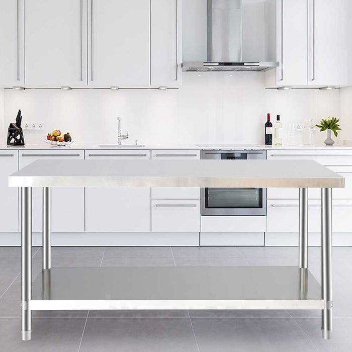 Mese inox : 90-200cm lungime, 60/70cm lățime, noi! masa
