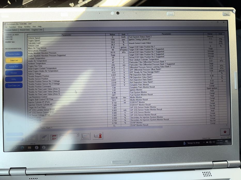 Tester/Diagnoza dedicata Toyota/Lexus OTC+Laptop  utilizat Dell 7480