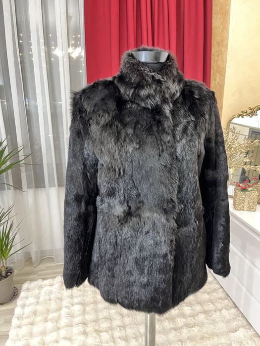 Haina din blana naturala de iepure marime s