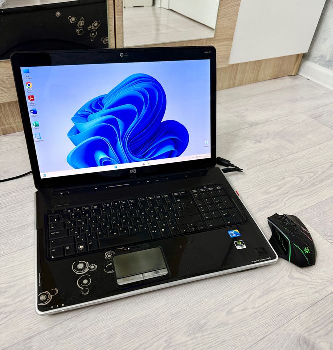 Ноутбук HP Dv7 intel core i7 ОЗУ 8 gb Nvidia GT 230M диск 500 gb