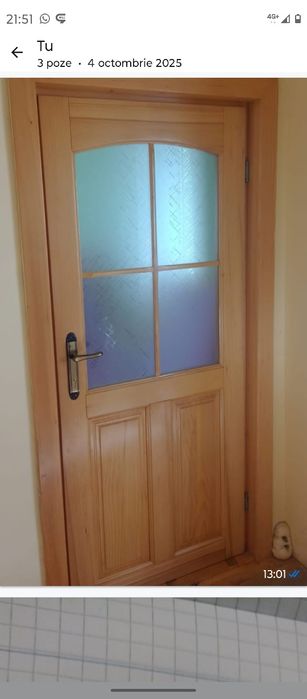 Ușă de lemn masiv 200x90