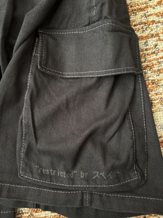 Alexander Spade Big Logo Baggy Cargo къси панталони