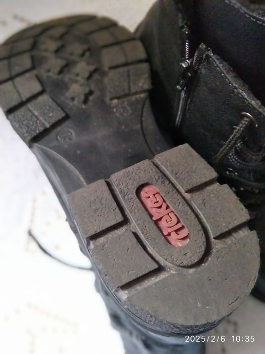 Ботинки 38 RIEKER жен.