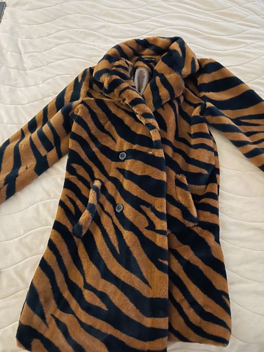 Пухено дамско яке