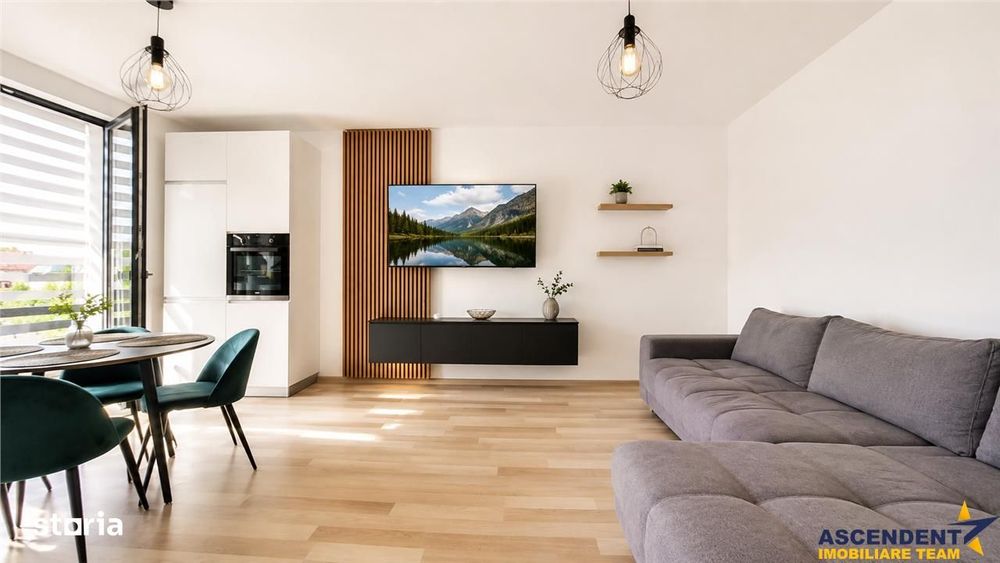 Apartament tip studio, mobilat si utilat modern, terasa,  Cartier Flor