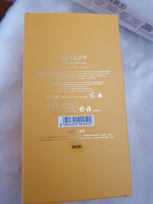 Parfum Xerjoff Erba Gold