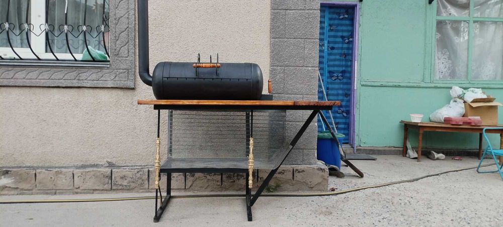 Мангал-кактал стационарный