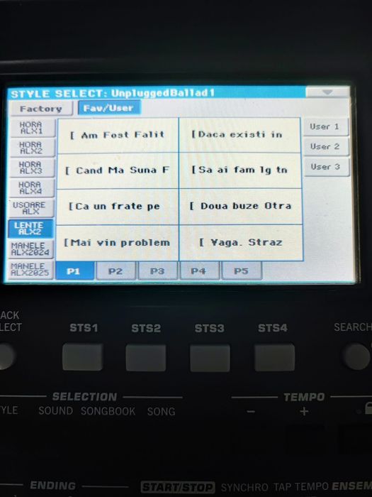 Vând set korg pa300/pa600/pa1x full2024