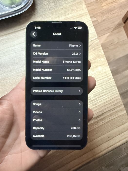 Iphone 13 Pro Gold 256GB 100% батерия айфон 13 про златен