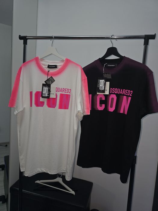 Tricou Dsquared2 icon / Off white unisex