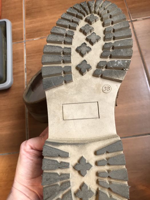 Mocasini din piele intoarsa, marimea 38