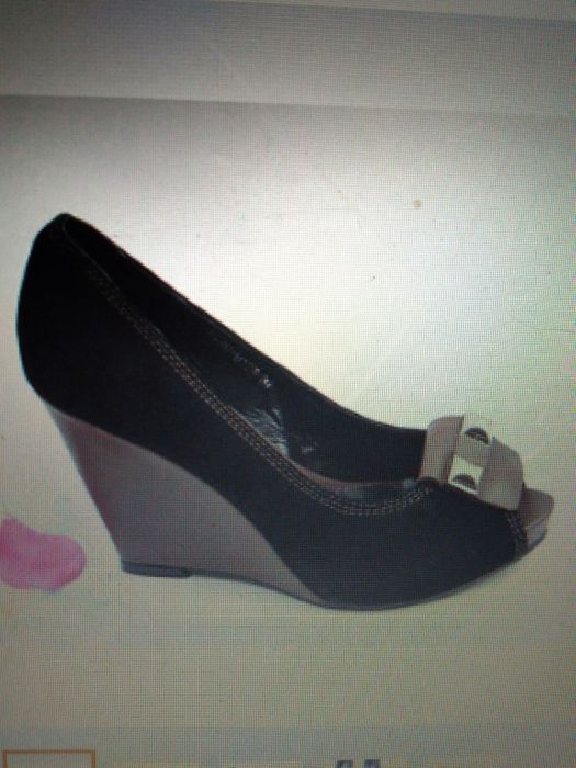 Туфли на танкетке 39