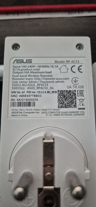 WiFi ASUS rp-ac53