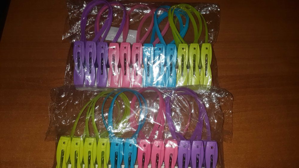 Прищепки с петлей.