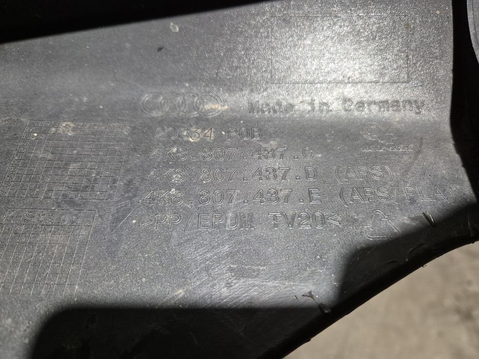 Bara fata audi a7 an 2018 S Line cod 4K8807437C piesa originala