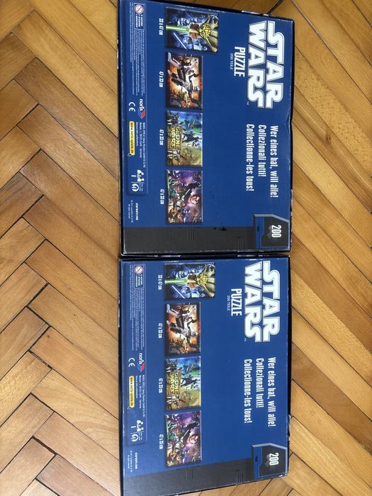 Vand 2 puzzle-uri Star Wars din 2011