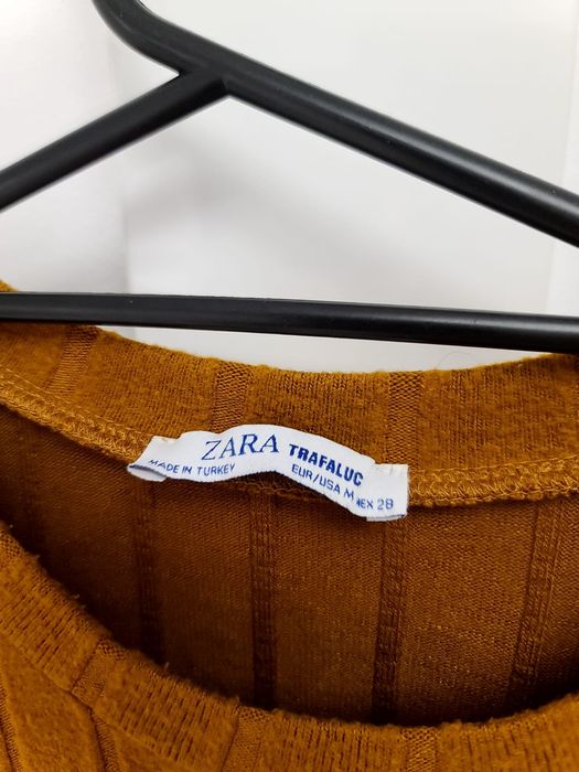 Transport GRATUIT Bluza ZARA cu mâneci scurte M