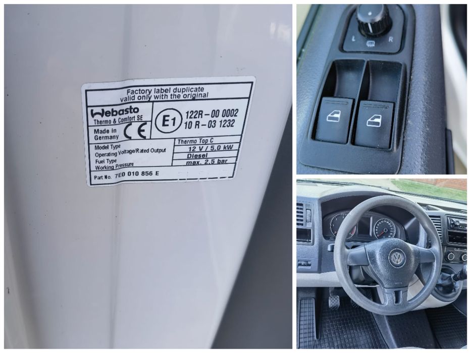 VW T5  Model Mixt 6 Locuri Extra Lung  2014