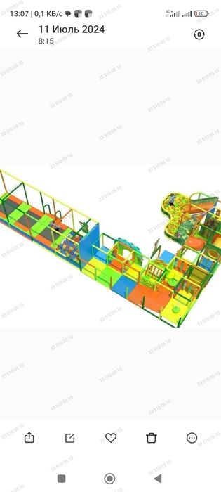 Детский плошадка лабиринт