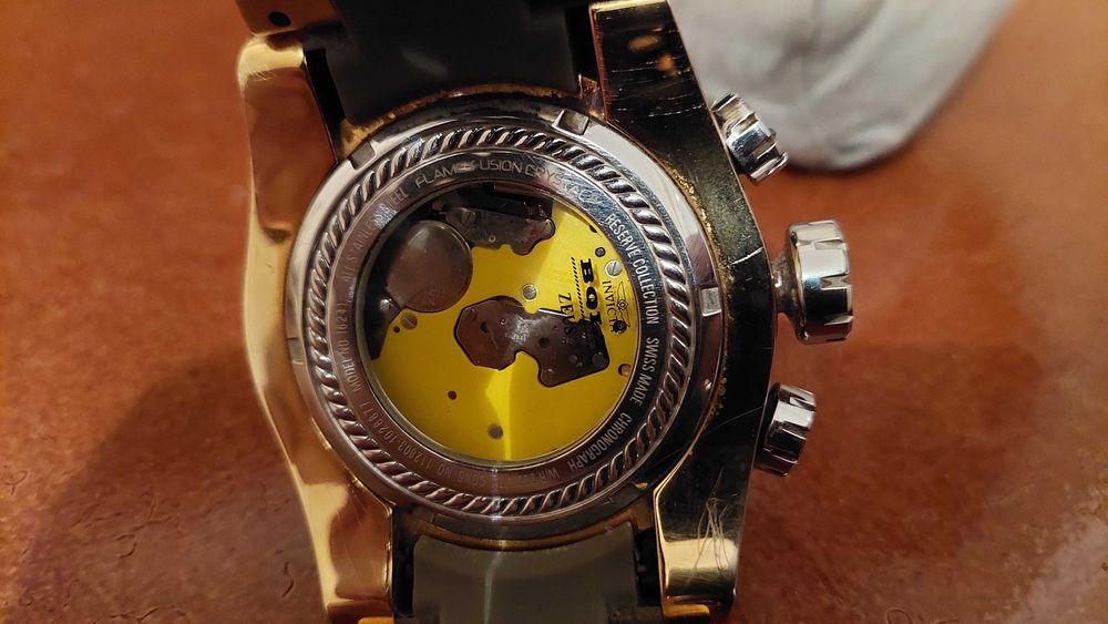 Хронограф "Invicta" - Reserve Bolt Zeus, модел 16241