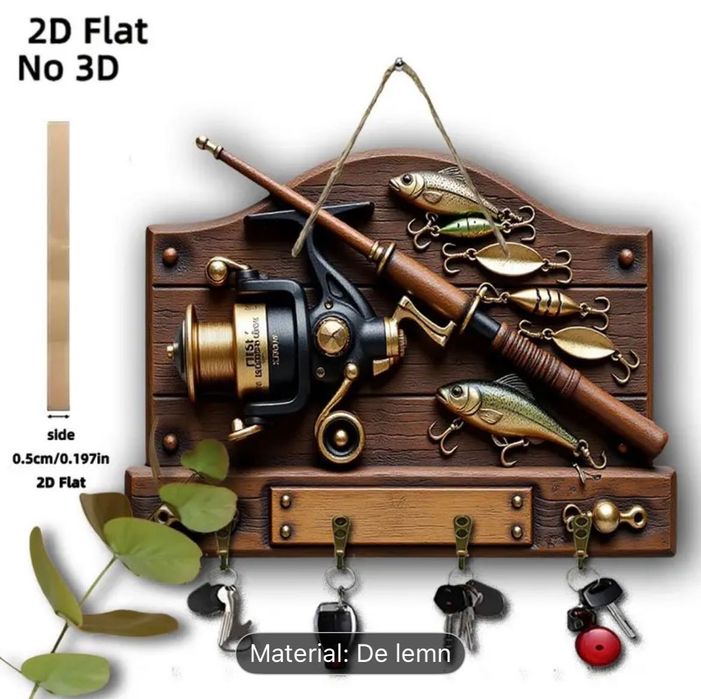 Suport de chei din lemn