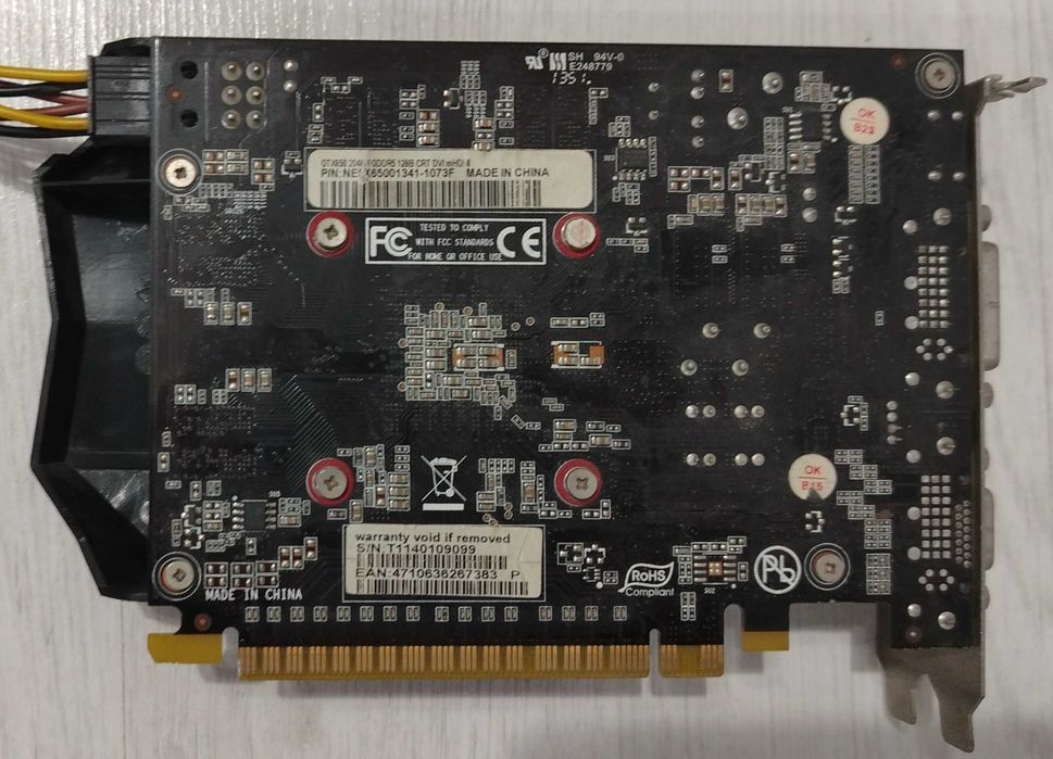 Видеокарта Palit GTX 650 2GB GDDR5 | 128-bit | Отличное состояние