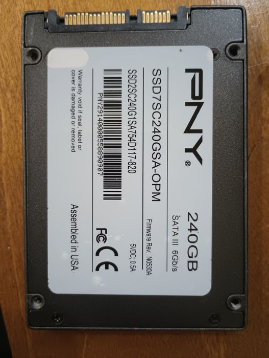 Sata SDD  180, 240 Gb